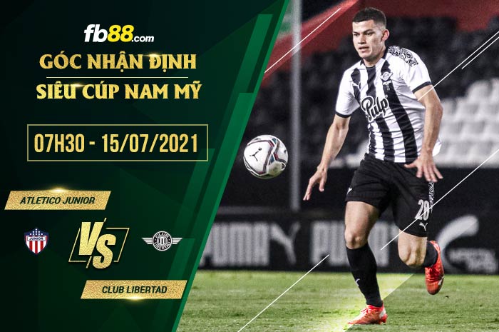 fb88-soi kèo Atletico Junior vs Club Libertad