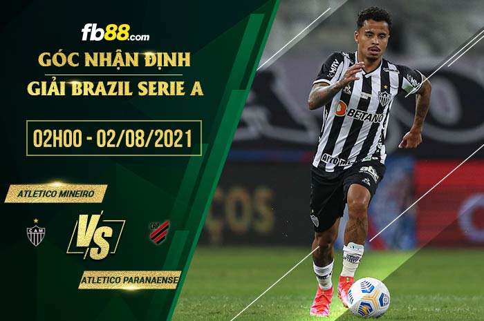 fb88-soi kèo Atletico Mineiro vs Atletico Paranaense