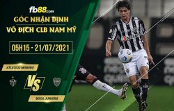 fb88-soi kèo Atletico Mineiro vs Boca Juniors