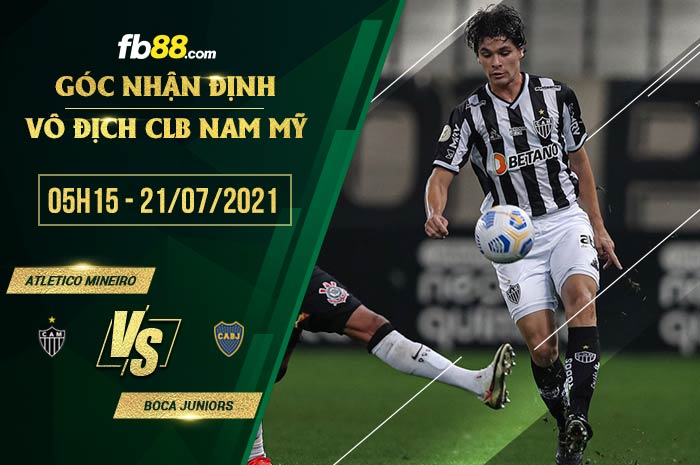 fb88-soi kèo Atletico Mineiro vs Boca Juniors