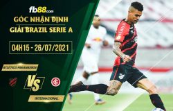 fb88-soi kèo Atletico Paranaense vs Internacional