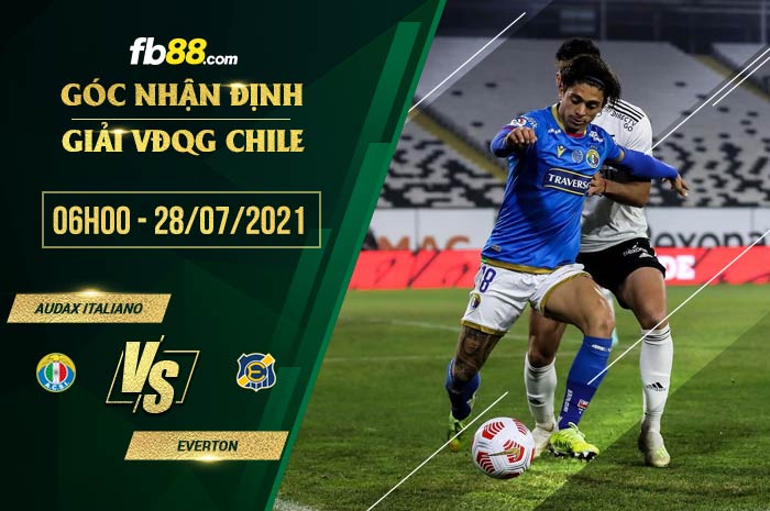 fb88-soi kèo Audax Italiano vs Everton