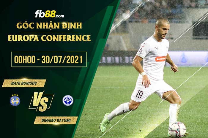 fb88-soi kèo BATE Borisov vs Dinamo Batumi