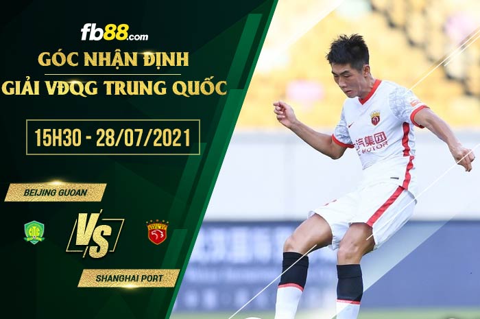 fb88-soi kèo Beijing Guoan vs Shanghai Port