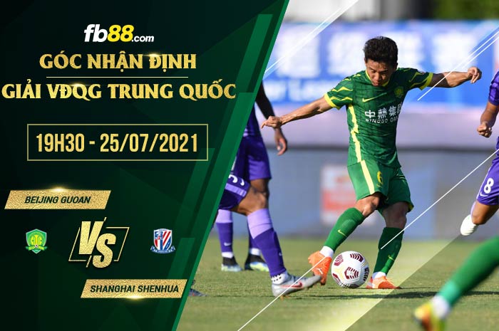 fb88-soi kèo Beijing Guoan vs Shanghai Shenhua