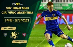 fb88-soi kèo Boca Juniors vs San Lorenzo