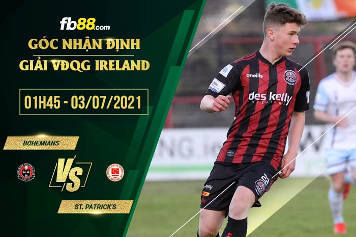 fb88-soi kèo Bohemians vs St. Patrick's