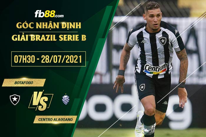 fb88-soi kèo Botafogo vs Centro Alagoano