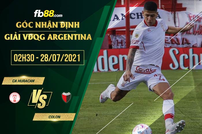 fb88-soi kèo CA Huracan vs Colon