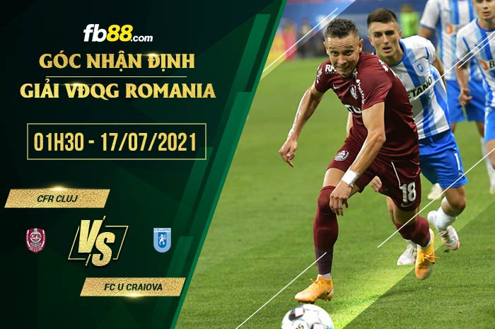 fb88-soi kèo CFR Cluj vs FC U Craiova