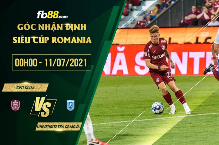 fb88-soi kèo CFR Cluj vs Universitatea Craiova