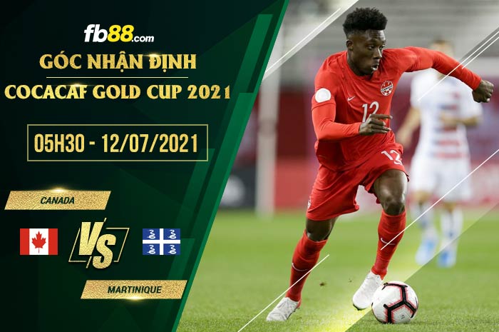fb88-soi kèo Canada vs Martinique
