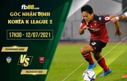 fb88-soi kèo Chungnam Asan vs Bucheon