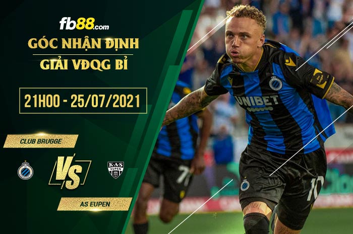 fb88-soi kèo Club Brugge vs KAS Eupen