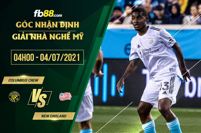 fb88-soi kèo Columbus Crew vs New England