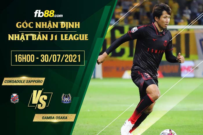 fb88-soi kèo Consadole Sapporo vs Gamba Osaka
