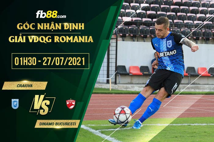fb88-soi kèo Craiova vs Dinamo Bucuresti