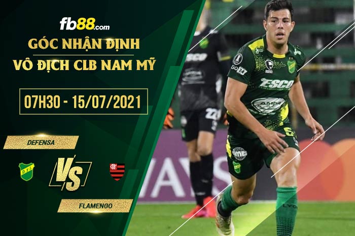 fb88-soi kèo Defensa vs Flamengo