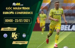 fb88-soi kèo Dinamo Batumi vs BATE Borisov