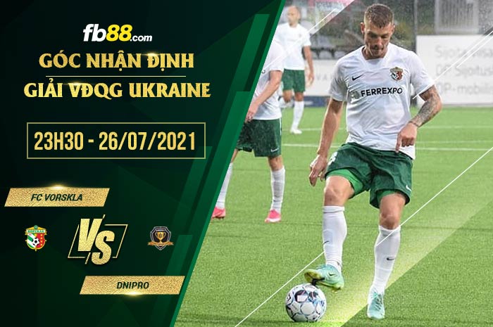 fb88-soi kèo FC Vorskla vs Dnipro