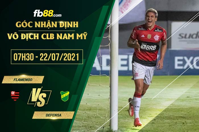 fb88-chi tiết kèo trận đấu Flamengo vs Defensa
