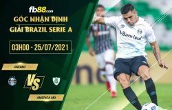 fb88-soi kèo Gremio vs America MG