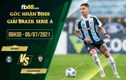 fb88-soi kèo Gremio vs Goianiense