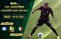 fb88-soi kèo Guatemala vs Mexico