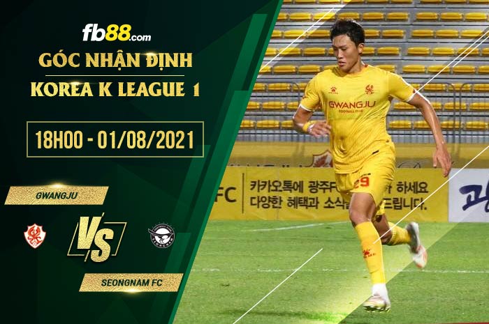 fb88-soi kèo Gwangju vs Seongnam FC