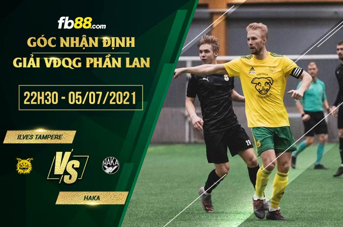 fb88-soi kèo Ilves Tampere vs Haka