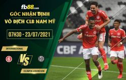 fb88-soi kèo Internacional vs Olimpia Asuncion