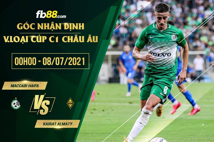 fb88-soi kèo Maccabi Haifa vs Kairat Almaty