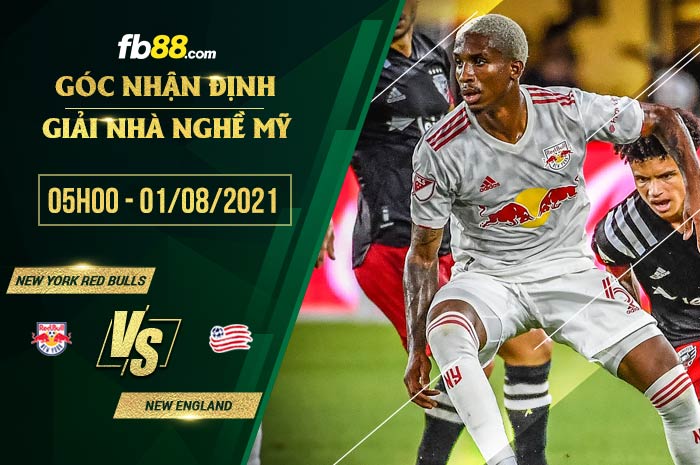 fb88-soi kèo New York Red Bulls vs New England