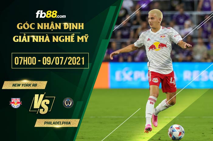 fb88-chi tiết kèo trận đấu New York Red Bulls vs Philadelphia Union