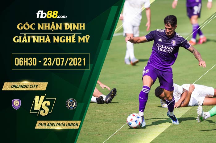 fb88-soi kèo Orlando City vs Philadelphia Union