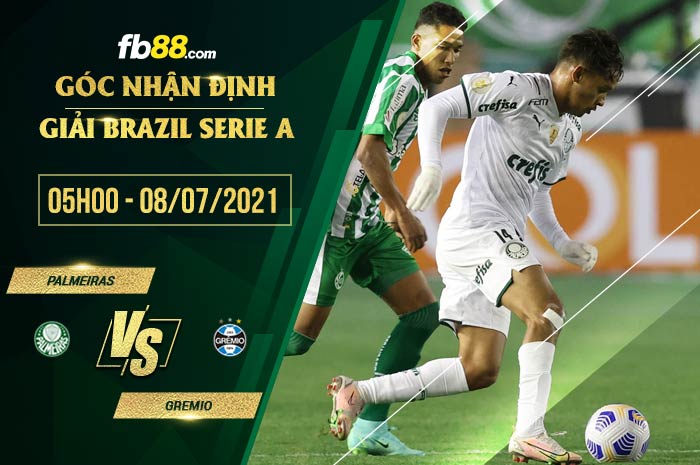 fb88-soi kèo Palmeiras vs Gremio