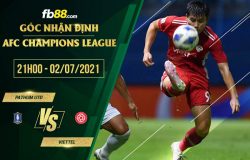 fb88-soi kèo Pathum vs Viettel