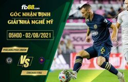 fb88-soi kèo Philadelphia Union vs Chicago Fire