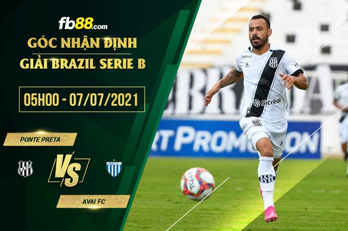 fb88-soi kèo Ponte Preta vs Avai FC