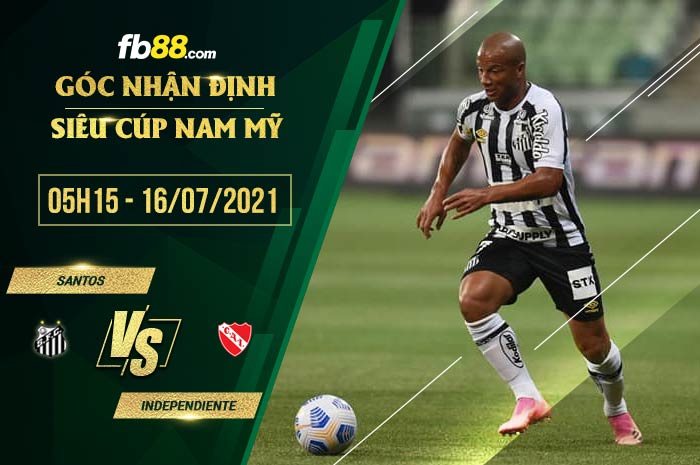 fb88-soi kèo Santos vs Independiente