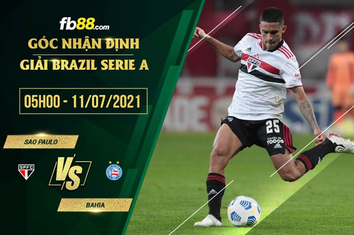 fb88-soi kèo Sao Paulo vs Bahia