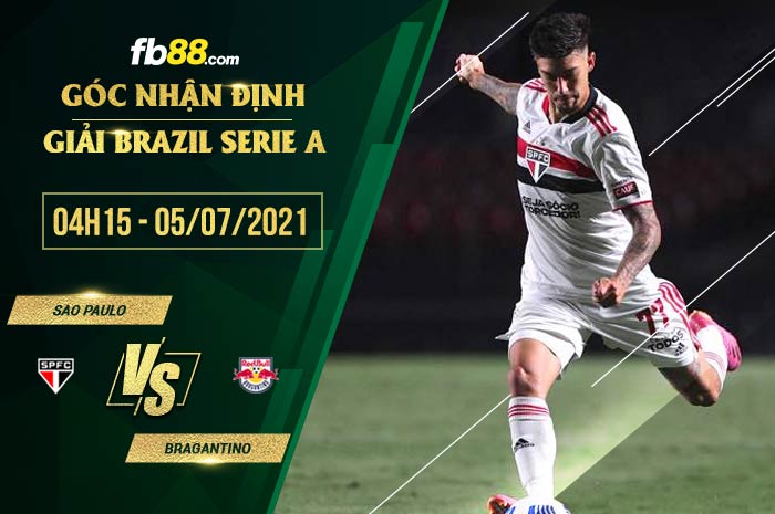 fb88-soi kèo Sao Paulo vs Bragantino