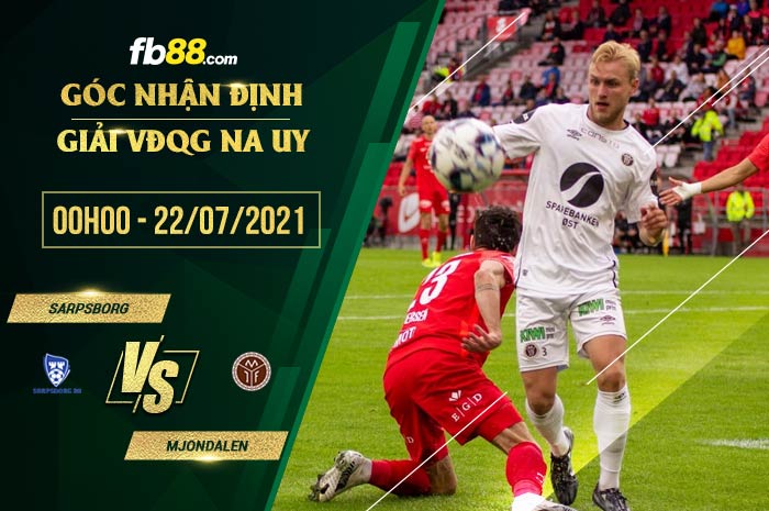 fb88-soi kèo Sarpsborg vs Mjondalen