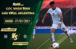 fb88-soi kèo Talleres Cordoba vs Arsenal de Sarandi