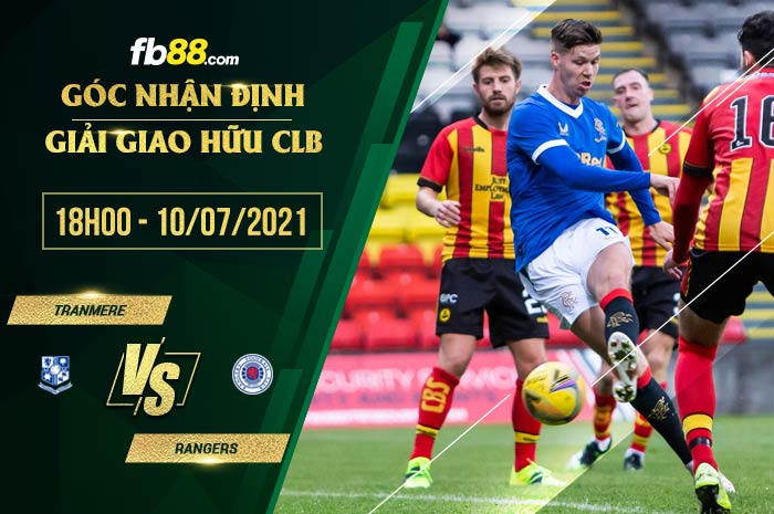 fb88-soi kèo Tranmere vs Rangers