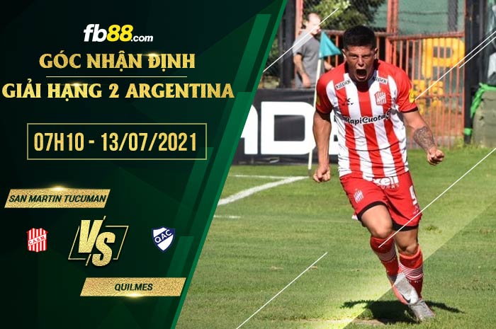 fb88-soi kèo Tucuman vs Quilmes