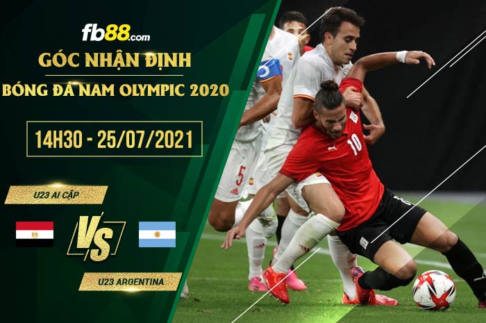 fb88-soi kèo U23 Ai Cap vs U23 Argentina
