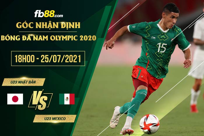 fb88-soi kèo U23 Nhat Ban vs U23 Mexico