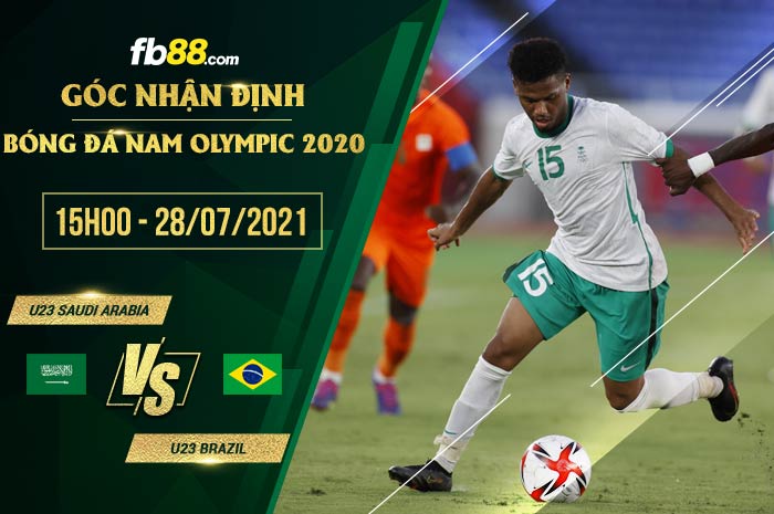 fb88-soi kèo U23 Saudi Arabia vs U23 Brazil