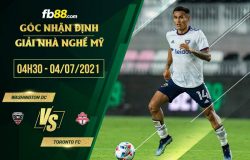 fb88-chi tiết kèo trận đấu Washington DC vs Toronto FC
